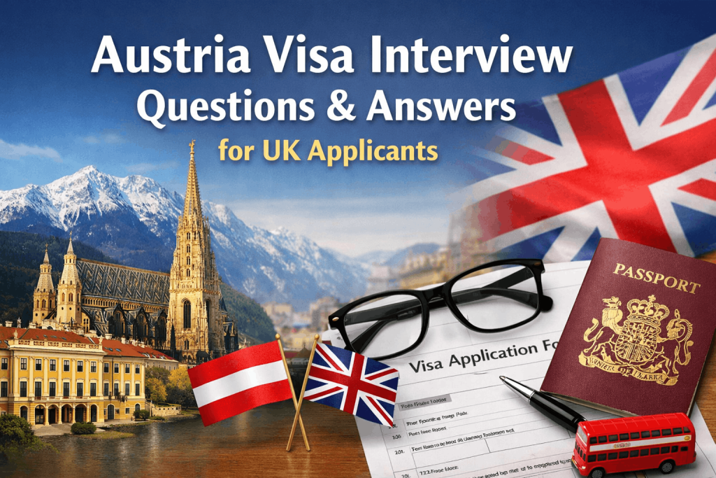 Austria Visa Interview Questions & Answers